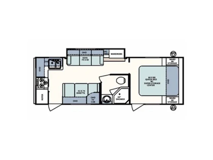 2009 Forest River Surveyor SV-264